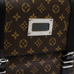 Louis Vuitton Monogram Maccassar Canvas and Leather Larry Briefcase