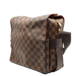 Louis Vuitton Damier Ebene Naviglio Messenger Bag 