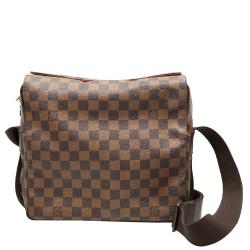 Louis Vuitton Damier Ebene Naviglio Messenger Bag 