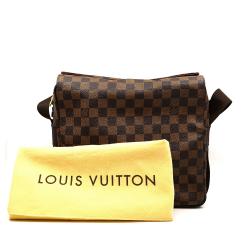 Louis Vuitton Damier Ebene Naviglio Messenger Bag 