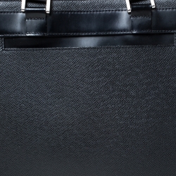 Pre Owned حقيبة لوي فيتون Kasbek  جلد تاغيا سوداء PM