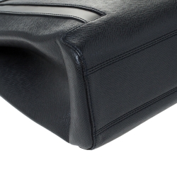 Pre Owned حقيبة لوي فيتون Kasbek  جلد تاغيا سوداء PM