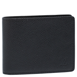 Louis Vuitton Slender Wallet Taiga Black