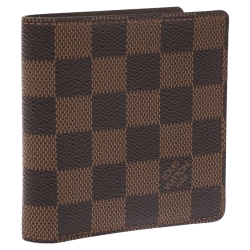 Louis Vuitton Brown Damier Canvas Bifold Wallet 