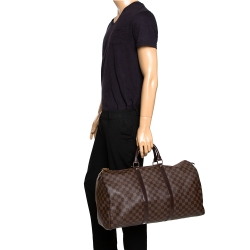 Louis Vuitton Damier Ebene Keepall 50 - Brown Luggage and Travel, Handbags  - LOU787869