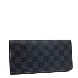 Louis Vuitton Damier Graphite Canvas Brazza Wallet