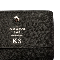 مملوكة مسبقًا Louis Vuitton Damier Graphite Canvas Enveloppe Carte de Visite Card Holder 