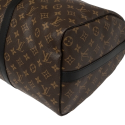 Louis Vuitton Monogram Canvas Keepall Bandouliere 45 Bag