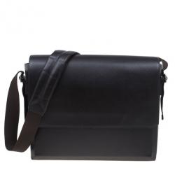 Louis Vuitton Fonzie Handbag Monogram Glace Leather Brown