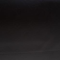 Pre Owned حقيبة ماسنجر لوي فيتون فرنيس جلاس فونزي نقش حرفي بني