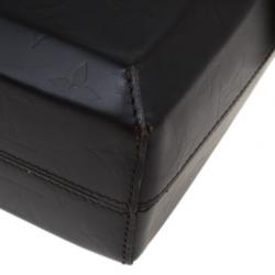 Pre Owned حقيبة ماسنجر لوي فيتون فرنيس جلاس فونزي نقش حرفي بني