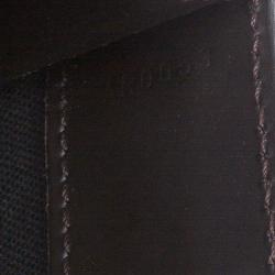 Pre Owned حقيبة ماسنجر لوي فيتون فرنيس جلاس فونزي نقش حرفي بني