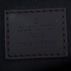 Pre Owned حقيبة ماسنجر لوي فيتون فرنيس جلاس فونزي نقش حرفي بني