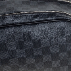 Pre Owned Louis Vuitton Damier Graphite Toilet Dopp Kit Pouch