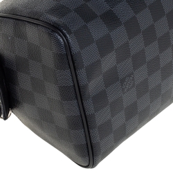 Pre Owned Louis Vuitton Damier Graphite Toilet Dopp Kit Pouch
