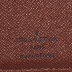 Pre Owned محفظة لوي فيتون  جيمس  كانفاس مونوغرامي