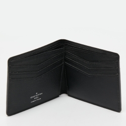 Pre Owned Louis Vuitton Damier Graphite Canvas Multiple Bifold Wallet