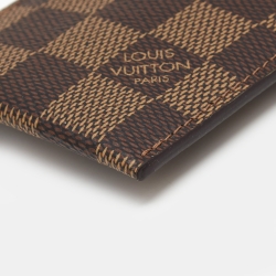 Louis Vuitton Damier Ebene Canvas Pince Card Holder 