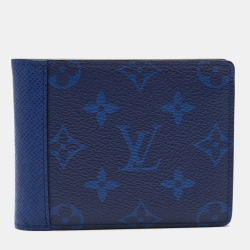 Louis Vuitton Blue Monogram Canvas Upside Down Multiple Bifold Wallet Louis  Vuitton | The Luxury Closet