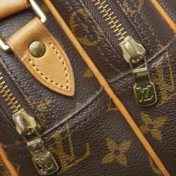 Pre Owned Louis Vuitton Brown Monogram Canvas Reporter PM Crossbody Bag