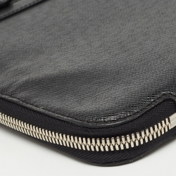 Pre Owned Louis Vuitton Ardoise Taiga Leather Vladimir Business Portfolio