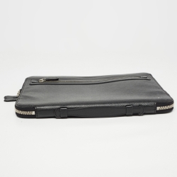 Pre Owned Louis Vuitton Ardoise Taiga Leather Vladimir Business Portfolio