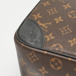 Pre Owned Louis Vuitton Monogram Macassar Canvas Porte-Documents Voyage Bag