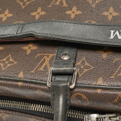 Pre Owned Louis Vuitton Monogram Macassar Canvas Porte-Documents Voyage Bag