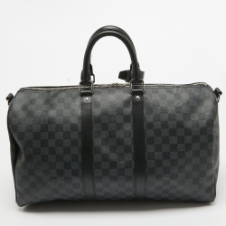 Louis Vuitton Damier Graphite Canvas Keepall Bandoulière 45