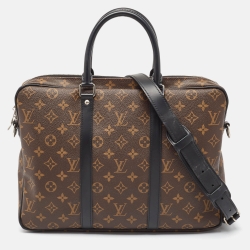 Louis Vuitton Monogram Canvas Porte Documents Voyage PM Bag