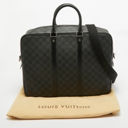Louis Vuitton Damier Graphite Canvas Porte Documents Voyage GM Briefcase
