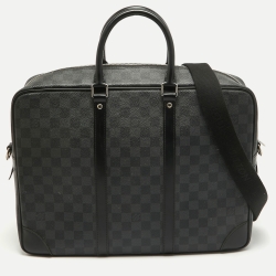 Louis Vuitton Damier Graphite Canvas Porte Documents Voyage GM Briefcase