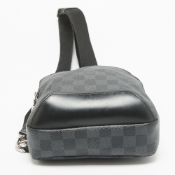 Pre Owned Louis Vuitton Damier Graphite Avenue Sling Bag