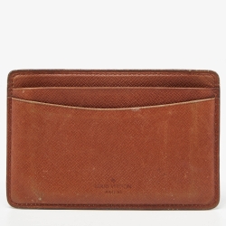 Pre Owned Louis Vuitton Monogram Canvas Card Holder