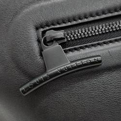 Louis Vuitton Black Leather Pouch