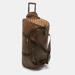 Louis Vuitton Damier Ebene Canvas Neo Eole 65 Rolling Duffle Bag