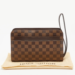 مملوكة مسبقًا Louis Vuitton Damier Ebene Canvas Saint Louis Pochette