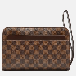 مملوكة مسبقًا Louis Vuitton Damier Ebene Canvas Saint Louis Pochette