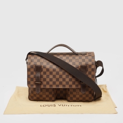 Louis Vuitton Damier Ebene Canvas Broadway Messenger Bag