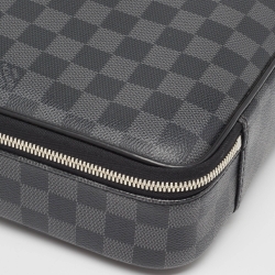Pre Owned Louis Vuitton Damier Graphite Canvas Steeve Briefcase Bag