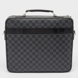 Pre Owned Louis Vuitton Damier Graphite Canvas Steeve Briefcase Bag