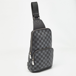 Pre Owned Louis Vuitton Damier Infini Avenue Sling Bag