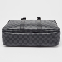 Pre Owned Louis Vuitton Damier Graphite Canvas NM Icare Bag