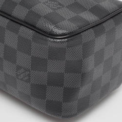 Pre Owned حقيبة صغيرة لوي فيتون توايلري كانفاس دامييه غرافايت