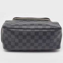 Pre Owned حقيبة صغيرة لوي فيتون توايلري كانفاس دامييه غرافايت