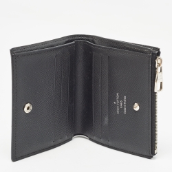 Pre Owned Louis Vuitton Damier Graphite Canvas Bifold Zip Wallet