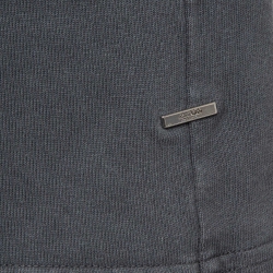 Louis Vuitton Grey Cotton Crew Neck T-Shirt S