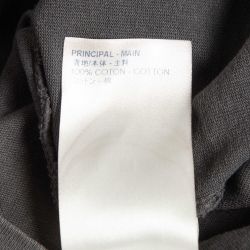 Louis Vuitton Grey Cotton Crew Neck T-Shirt S