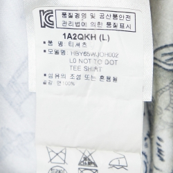 Louis Vuitton White Safari Monogram Print Cotton Crew Neck T-Shirt L