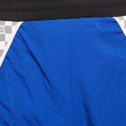 Louis Vuitton Blue Virgil Abloh Technical Nylon Damier Trackpants M